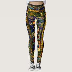 Legging Vintage Vintage Vidro Arreativo Floral