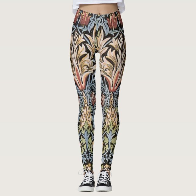 Legging Vintage William Morris Snakeshead GalleryHD (Frente)