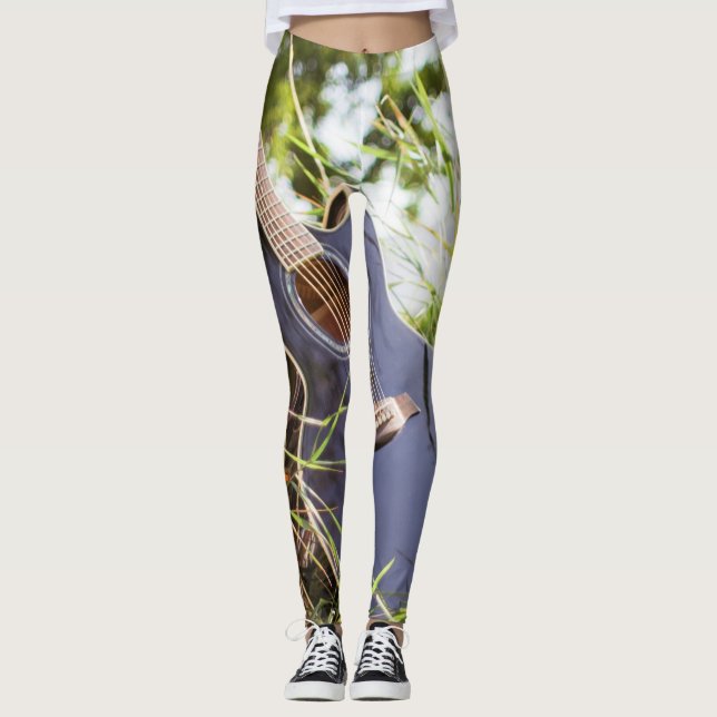 Legging Violão Bass bonito (Frente)