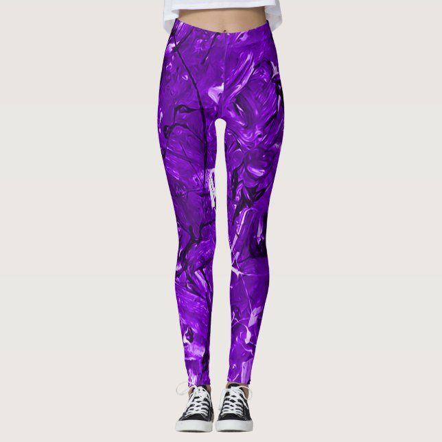 Legging Violet Chaos (Frente)
