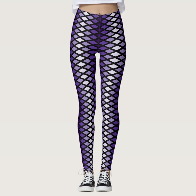 Legging Violet Ombre Diamond (Frente)