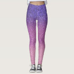 Legging Violet Princess Blush Triple Glitter Ombre<br><div class="desc">Esta design de menina e menina é perfeita para a menina feminina. Ele retrata o cintilante cintilante e triplo gradiente ombre brilho de violeta roxa, princesa rosa e rosa pincel. É bonito, moderno, moderno e único. ***NOTA DE DESIGN IMPORTANTE: Para qualquer solicitação personalizada de design, como solicitações de produto correspondentes,...</div>