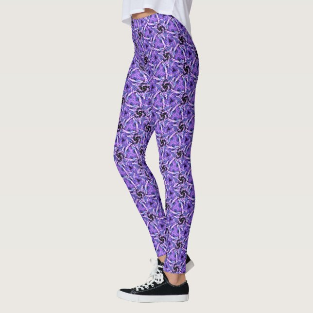 Legging Violet Pulse (Esquerda)