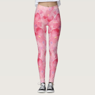 Legging Violetas a rosa