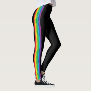 Legging “Visibilidade” – Um Padrão de Orgulho Abstrato #1