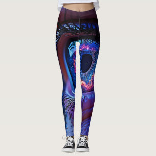 Legging Vista de Estelar dos Olhos Cósmicos