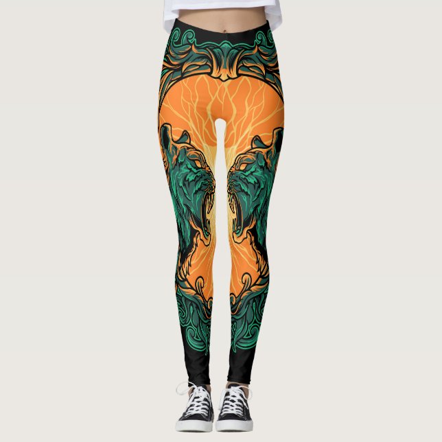 Legging Visuais Versáteis (Frente)