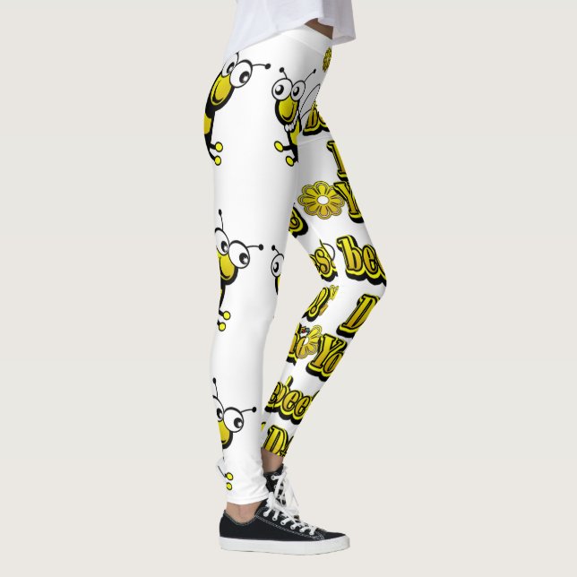 Legging Vocês são os bees, os joelhos, daddio, dançando as (Direita)