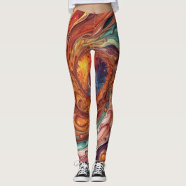 Legging Vórtice intergaláctico do animal de estimação Harm
