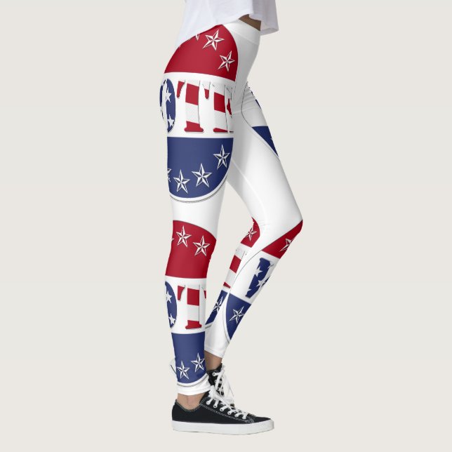 Legging Votar com estrelas (Direita)