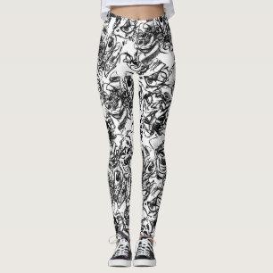 Legging Vozes na minha cabeça