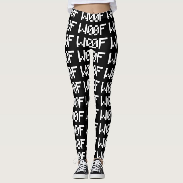 Legging W00F [Sons animais de Leettalk] (Frente)