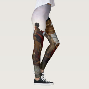 Legging Washington que cruza o Delaware EUA
