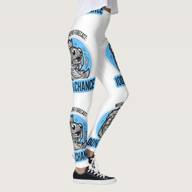 Legging Weekend Forecast 100% Chance T-Shirt (Direita)