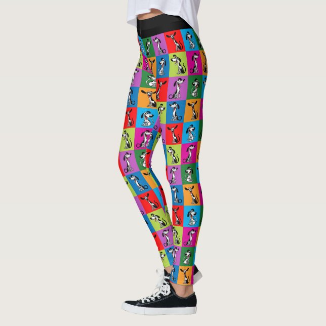 Legging Whippet Whimsy Cozy (Esquerda)