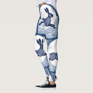 Legging Whispers of Magical Hare, de inverno