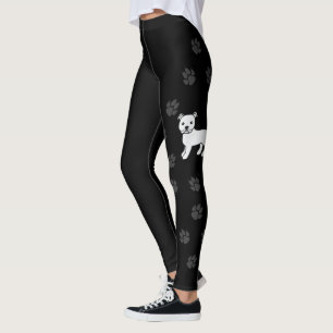 Legging White English Staffie - Boca-branca