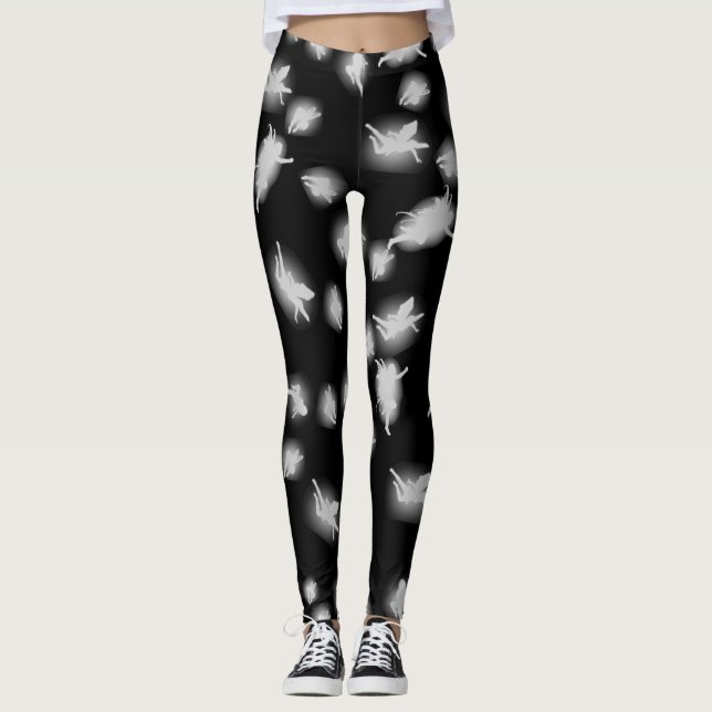 Legging white fary / fée blanche (Frente)
