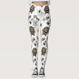 Legging 🤍 White Pharaoh Mummy Halloween 🎃 👑