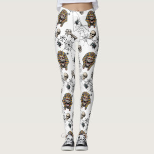 Legging 🤍 White Pharaoh Mummy Halloween 🎃 👑