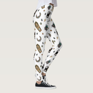 Legging 🤍 White Pharaoh Mummy Halloween 🎃 👑