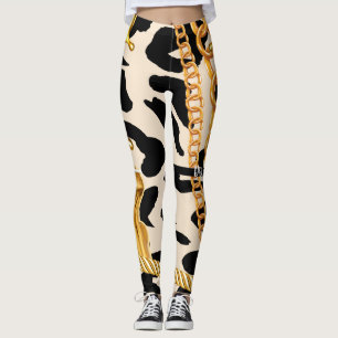 Legging Wild Chic Custom Luxury Beauty Makeup Girly