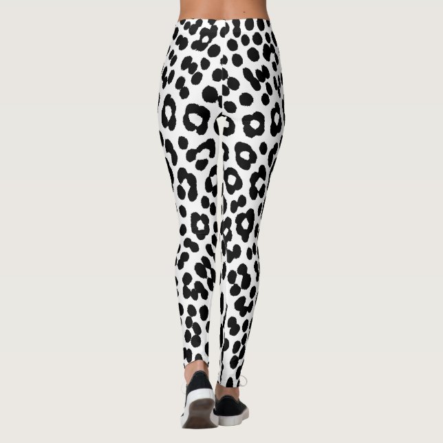 Legging Wild Leopard Energy – Bold Animal Print Fashion (Verso)