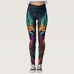 Legging Wild Neon Natures Tiger