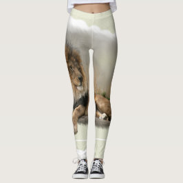 Legging Wildlife Lion Lover