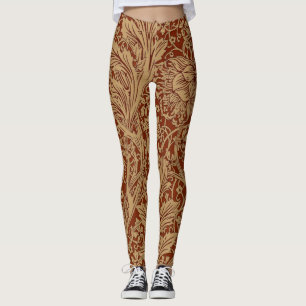 Legging William Morris Arcadia Jardim Floral Flor Classi