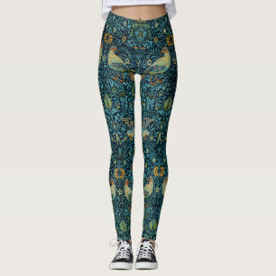 Legging William Morris Birds & Floral Patterno