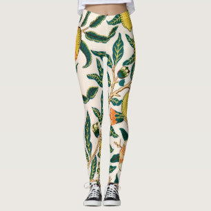 Legging William Morris Fruta E Pomegranato