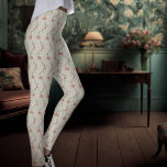 Legging William Morris Garden Tulip Floral Patterno<br><div class="desc">Apresentando a coleção "Red Garden Tulip" de William Morris, apresentando um belo padrão floral de folhagem de rolagem e grandes tulipas vermelhas em um fundo branco. Esta coleção inclui vários itens, como capas de telefone, canecas, sacos de tote, e mais, perfeito para adicionar um toque de elegância à sua casa...</div>