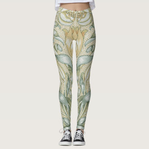 Legging William Morris Lily e Pomegranate Flor Clássico
