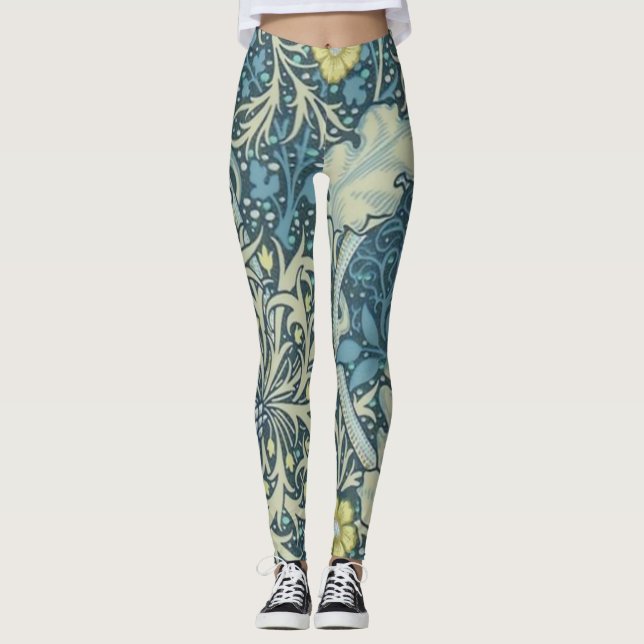 Legging William Morris Seaweed Pattern (Frente)