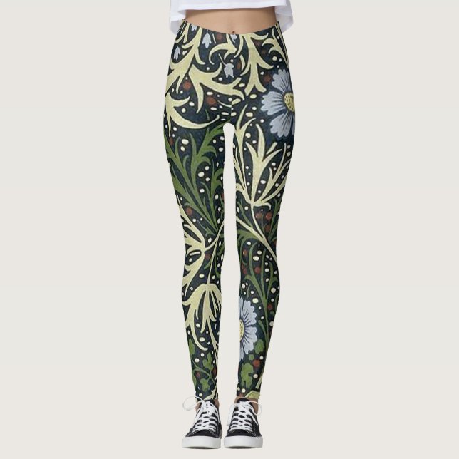 Legging William Morris Seaweed Pattern (Frente)