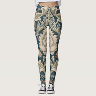 Legging William Morris Severn Floral Garden Flower Classic