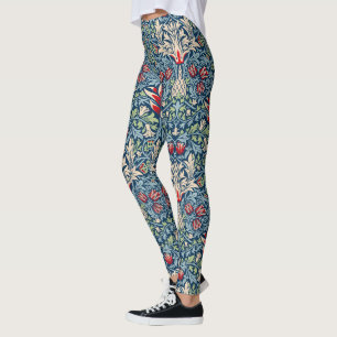 Legging William Morris Snakeshead Fritillary Floral Design