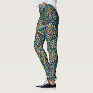 Legging William Morris Strawberry Thief Padrão Floral