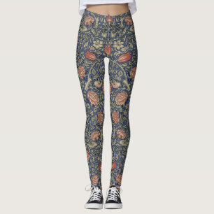 Legging William Morris Tudor Rosa Wallpaper