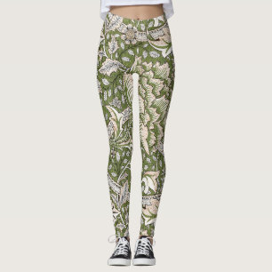 Legging william morris windrush flores florais clássicas