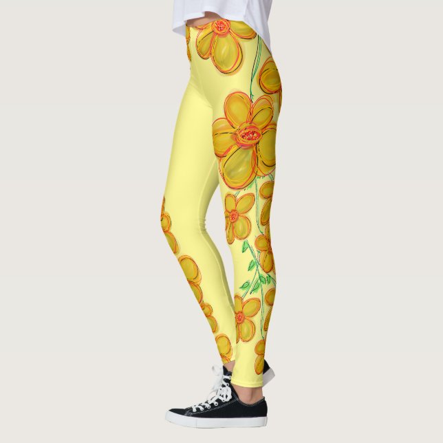 Legging Willy Floral (Esquerda)