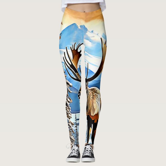 Legging Winter Elk MajDesign (Frente)