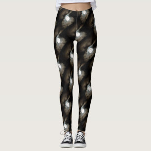 Legging Winter Solstice Moon Celestial Art