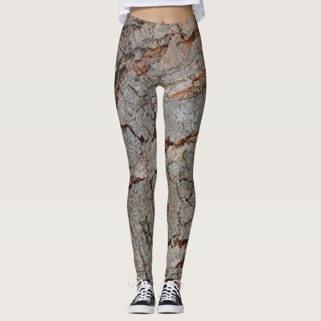 Legging Wood Forest - Power yoga Ir (Frente)