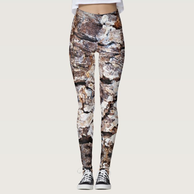 Legging Wood Forest - Power yoga Ir (Frente)