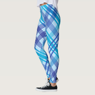 Legging Xadrez Azul Tradicional em AZUL