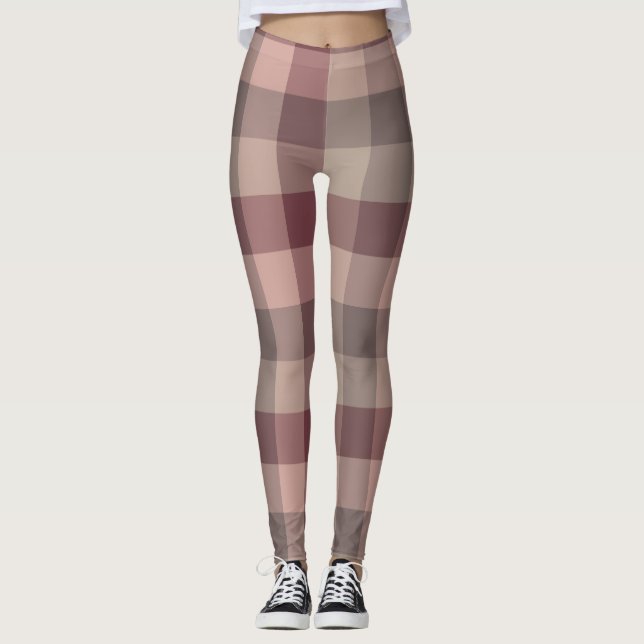 Legging Xadrez de blushwood (Frente)