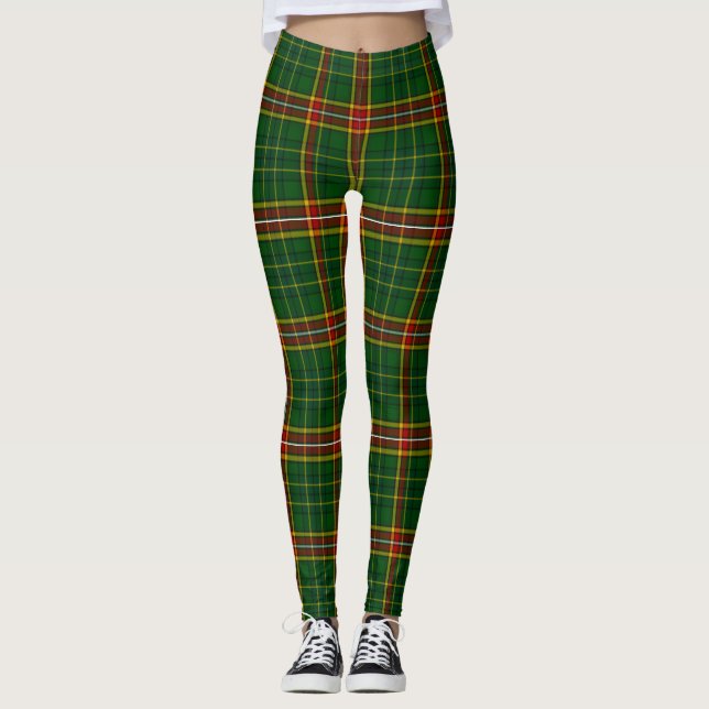 Legging Xadrez de Donegal Tartan do Condado Irlandês (Frente)