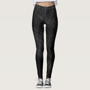 Legging Xadrez de Grunge Escura